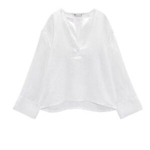 White Long Sleeve Blouse